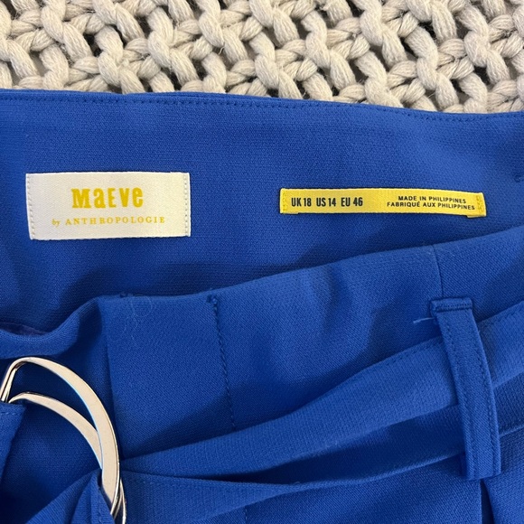 NWT Anthropologie Maeve Tailered Paperbag Dress Shorts - Picture 11 of 13